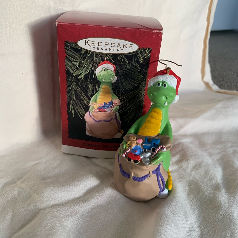 Dudley the Dragon ornament!